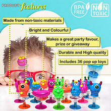 Carica l'immagine nel visualizzatore di Gallery, THE TWIDDLERS Monster Jump ups - Piccoli Molla Mostri Giocattolo -... - Ilgrandebazar