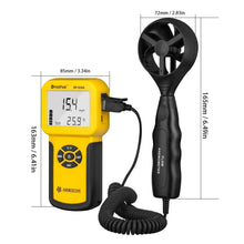 Carica l'immagine nel visualizzatore di Gallery, Anemometro Digitale Holdpeak 826A per Misuratore di Velocità / Temperatura... - Ilgrandebazar
