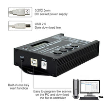 Carica l'immagine nel visualizzatore di Gallery, 20A Timer Controller Programmabile TC420 DC12-24V LED RGB Da 5 Circuiti Di... - Ilgrandebazar