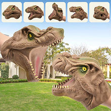 Carica l'immagine nel visualizzatore di Gallery, DIYARTS Dinosaur Hand Puppet Gloves Gioco di Ruolo Realistico Marrone - Ilgrandebazar