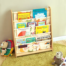 Carica l'immagine nel visualizzatore di Gallery, SONGMICS Libreria di Tessuto per Bambini, a 4 Livelli per...