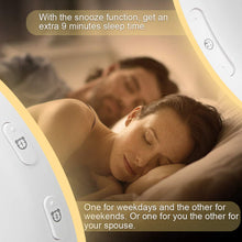 Carica l'immagine nel visualizzatore di Gallery, Wake up Light Luce Sveglia da Comodino con Simulazione dell'Alba e Tramonto... - Ilgrandebazar