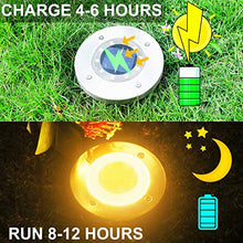 Carica l'immagine nel visualizzatore di Gallery, Luci Solari Esterno Giardino Faretti Led,VIRIDI 4 pezzi 10 Led Faretto...
