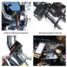 Carica l'immagine nel visualizzatore di Gallery, MOTOPOWER 3.1Amp Caricabatterie USB per moto la 2) - Caricatore
