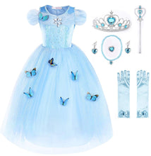 Carica l'immagine nel visualizzatore di Gallery, JerrisApparel Nuova Cerimonia Vestito dalla Ragazza Principessa Costume con... - Ilgrandebazar