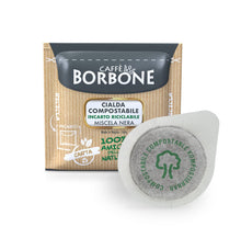 Carica l'immagine nel visualizzatore di Gallery, Caffè Borbone Cialda Compostabile, Miscela Nera - 150 Cialde - Sistema ESE