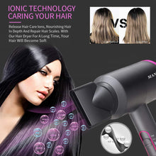 Carica l'immagine nel visualizzatore di Gallery, Asciugacapelli 2000 W Potente, MANLI Phon per Capelli Alta Potenza 2000 W - Ilgrandebazar