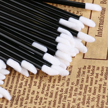 Carica l'immagine nel visualizzatore di Gallery, NUOLUX - Pennelli per labbra e trucchi lucidi, usa e getta, 150 pezzi, Nero