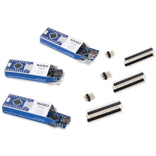 Carica l'immagine nel visualizzatore di Gallery, Elegoo Nano V3.0 Scheda di Microcontrollore CH340 ATmega328P(Kit 3) 3 Pacco - Ilgrandebazar