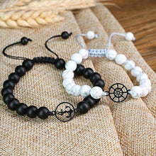 Carica l'immagine nel visualizzatore di Gallery, COAI Coppia di Bracciali della Distanza per Lui e Lei in Onice Alite