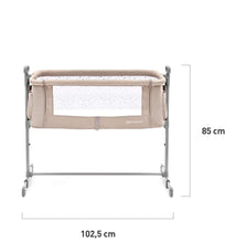 Carica l'immagine nel visualizzatore di Gallery, Kinderkraft Culla da Affiancare NESTE, Lettino Co-Sleeping, Regolabile Grigio - Ilgrandebazar