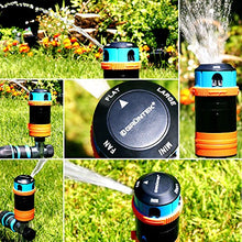 Carica l'immagine nel visualizzatore di Gallery, GRÜNTEK Irrigatore Giardino Rotante su picchetto a 4 Spruzzi