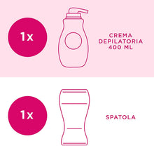 Carica l'immagine nel visualizzatore di Gallery, Veet Silk &amp; Fresh Technology Crema Depilatoria Pelli Sensibili, 400 ml