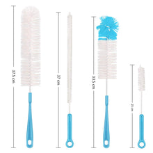 Carica l'immagine nel visualizzatore di Gallery, Qisan 4Pcs Set di Spazzole per la Pulizia delle Bottiglie Blue-4pcs