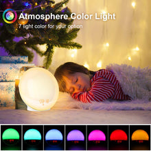 Carica l'immagine nel visualizzatore di Gallery, Wake up Light Luce Sveglia da Comodino con Simulazione dell'Alba e Tramonto... - Ilgrandebazar