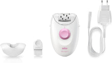 Carica l'immagine nel visualizzatore di Gallery, Braun Silk-épil 1 1370 Epilatore Donna a Rete con 1 Accessorio