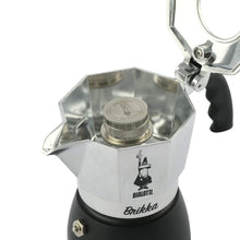 Carica l'immagine nel visualizzatore di Gallery, Bialetti New Brikka 2Tz Moka Brikka, 2 Tazze, Acciaio Nero - Ilgrandebazar