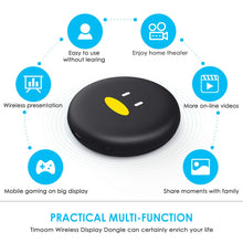 Carica l'immagine nel visualizzatore di Gallery, Chromecast, WiFi Display Dongle 4K 1080P HDMI 5G/2.4G Mini nero - Ilgrandebazar