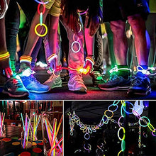 Carica l'immagine nel visualizzatore di Gallery, Mitening Braccialetti Luminosi , 200 Pezzi Barre Luminose con connettori... - Ilgrandebazar