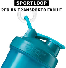 Carica l'immagine nel visualizzatore di Gallery, BlenderBottle Classic Loop Shaker per frullati di Proteine