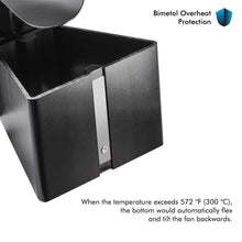 Carica l'immagine nel visualizzatore di Gallery, Ventilatore per camini a legna, da camino con 4 Lame Stufe a...