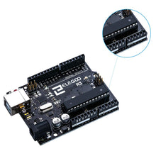 Carica l'immagine nel visualizzatore di Gallery, Elegoo UNO R3 Board Scheda ATmega328P ATMEGA16U2 con Cavo USB Compatibile... - Ilgrandebazar