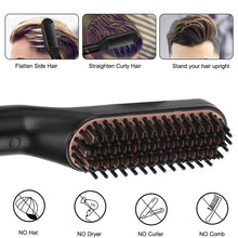 Carica l'immagine nel visualizzatore di Gallery, Spazzola Per Barba Raddrizzatore, Pettine Elettrico e Barba... - Ilgrandebazar