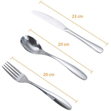 Carica l'immagine nel visualizzatore di Gallery, Lictin Set Posate monoblocco in Acciaio Inossidabile da Beige - Ilgrandebazar