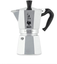 Carica l'immagine nel visualizzatore di Gallery, Bialetti Moka Express Caffettiera in Alluminio, Argento, 6 Tazze