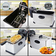 Carica l'immagine nel visualizzatore di Gallery, Aigostar Friggitrice 2200Watts, Capacità 3 Litri con 30HEZ, Con Finestra - Ilgrandebazar