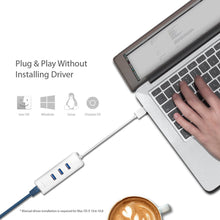 Carica l'immagine nel visualizzatore di Gallery, TP-Link Adattatore di rete 2 in 1, USB 3.0 con 3 porte e Gigabit Bianco - Ilgrandebazar