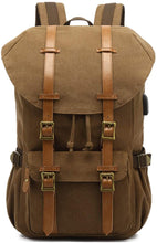 Carica l'immagine nel visualizzatore di Gallery, FANDARE  EverVanz Zaino in Tela per Computer Portatile da 15", Borsa 2. Brun