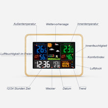 Carica l'immagine nel visualizzatore di Gallery, Stazione Meteorologica con Sensore Esterno, Temperatura Interna ed Esterna,...