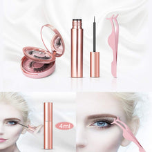 Carica l'immagine nel visualizzatore di Gallery, Ciglia Magnetiche, eroaddict finte 3D naturali con 5 eyeliner... - Ilgrandebazar