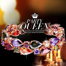 Carica l'immagine nel visualizzatore di Gallery, Kami Idea Bracciale, Monna Lisa, Placcata in Oro Rosa, 5A Bracciale Donna - Ilgrandebazar
