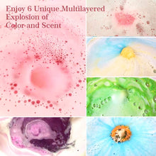 Carica l'immagine nel visualizzatore di Gallery, Bombe da Bagno, Fatte a Mano, Terme Kit Regalo Lussuoso e Romantico - Ilgrandebazar
