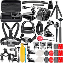Carica l'immagine nel visualizzatore di Gallery, Neewer 50-In-1 Kit di Accessori per Action Camera Compatibile con 50 in 1 - Ilgrandebazar