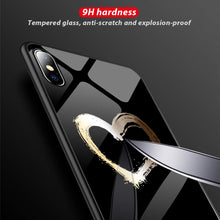 Carica l'immagine nel visualizzatore di Gallery, Alsoar Cover Compatibile con Huawei P30 Moda 3D, Motivo Marmo, Amour noir - Ilgrandebazar