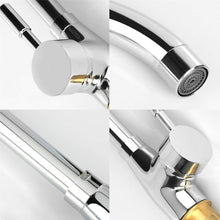 Carica l'immagine nel visualizzatore di Gallery, GAVAER Rubinetto per Cucina, Girevole a 360°Miscelatore Cucina Cromato E-6057