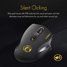 Carica l'immagine nel visualizzatore di Gallery, Mouse Senza Fili - iAmotus Wireless 2.4G con Ricevitore USB, 3 Livelli... - Ilgrandebazar
