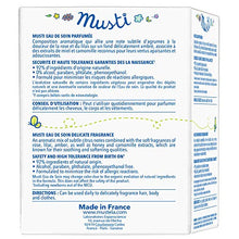Carica l'immagine nel visualizzatore di Gallery, Mustela Musti Acqua Profumata - 50 ml - Ilgrandebazar