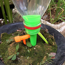 Carica l'immagine nel visualizzatore di Gallery, Irrigazione a Goccia per Vasi da 15 Pezzi, Irrigatore Arancia verde