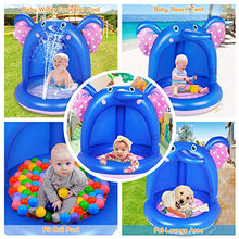 Carica l'immagine nel visualizzatore di Gallery, lenbest Piscina per Bambini, Elefante Gonfiabile Neonato Piccoli con...