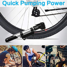 Carica l'immagine nel visualizzatore di Gallery, Mini Pompa per Bicicletta , synmixx Portatile Affidabile compatta e...