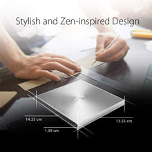 Carica l'immagine nel visualizzatore di Gallery, Asus Masterizzatore Esterno ZenDrive U9M TYPE C, Ultra Slim 8x, Argento - Ilgrandebazar