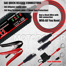 Carica l'immagine nel visualizzatore di Gallery, MOTOPOWER MP00207A Caricabatteria Automatico da 5) - 12V 2Amp [ Advanced ]
