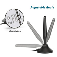 Carica l'immagine nel visualizzatore di Gallery, TILVIEW Antenna TV, Portatile con Base Magnetica, Amplificatore... - Ilgrandebazar