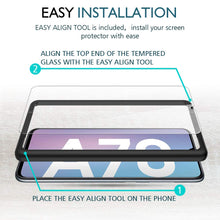 Carica l'immagine nel visualizzatore di Gallery, MASCHERI Pellicola per Samsung Galaxy A70 Schermo Protettivo, [3 Pezzi]... - Ilgrandebazar