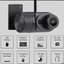 Carica l'immagine nel visualizzatore di Gallery, KIMISS KI06767 USB Car DVR Camera Registratore di guida 1080P HD per default - Ilgrandebazar