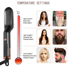 Carica l'immagine nel visualizzatore di Gallery, Spazzola Per Barba Raddrizzatore, Pettine Elettrico e Barba... - Ilgrandebazar